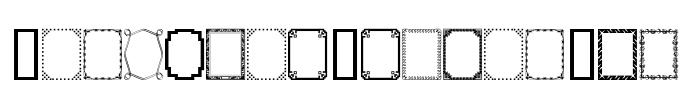 DesignerFramesTwo Font Image
