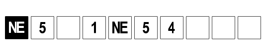 Hexahedron Font Image