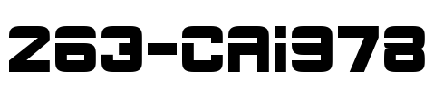 263-CAI978