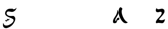 Scimitar 2 Font Image