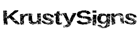 KrustySigns Font Image