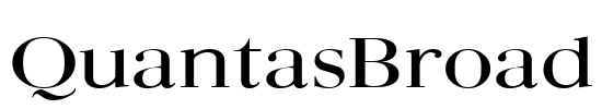 QuantasBroad Font Image