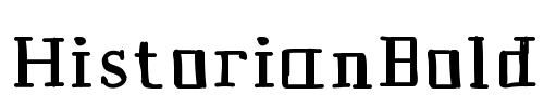 HistorianBold Font Image