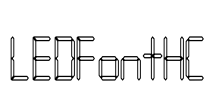 LEDFontHC