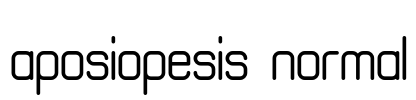 aposiopesis normal