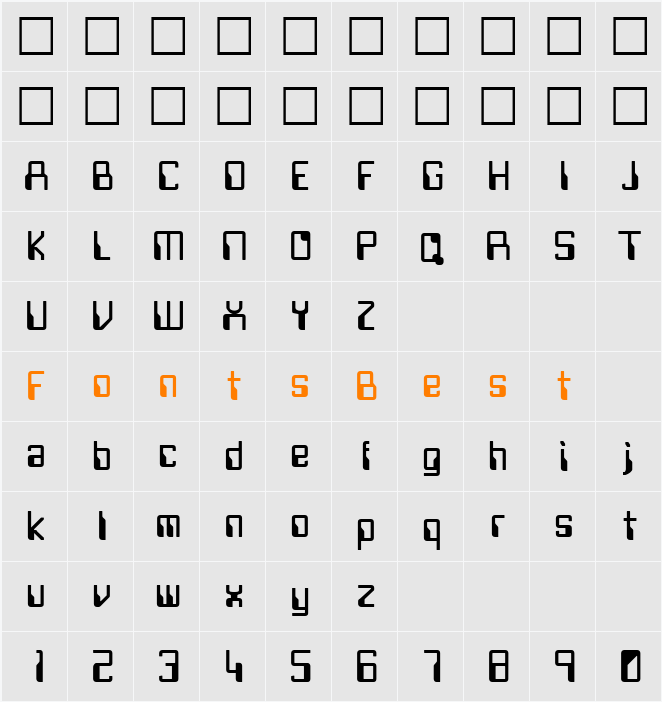 Future Character Map
