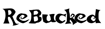 ReBucked Font Image