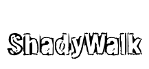 ShadyWalk Font Image