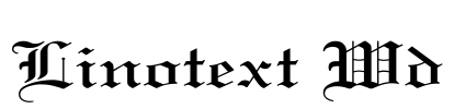 Linotext Wd