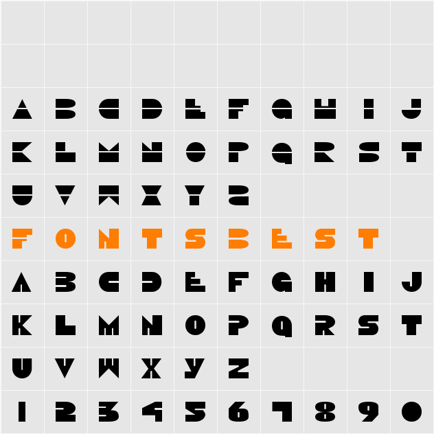 Disco Duck Character Map