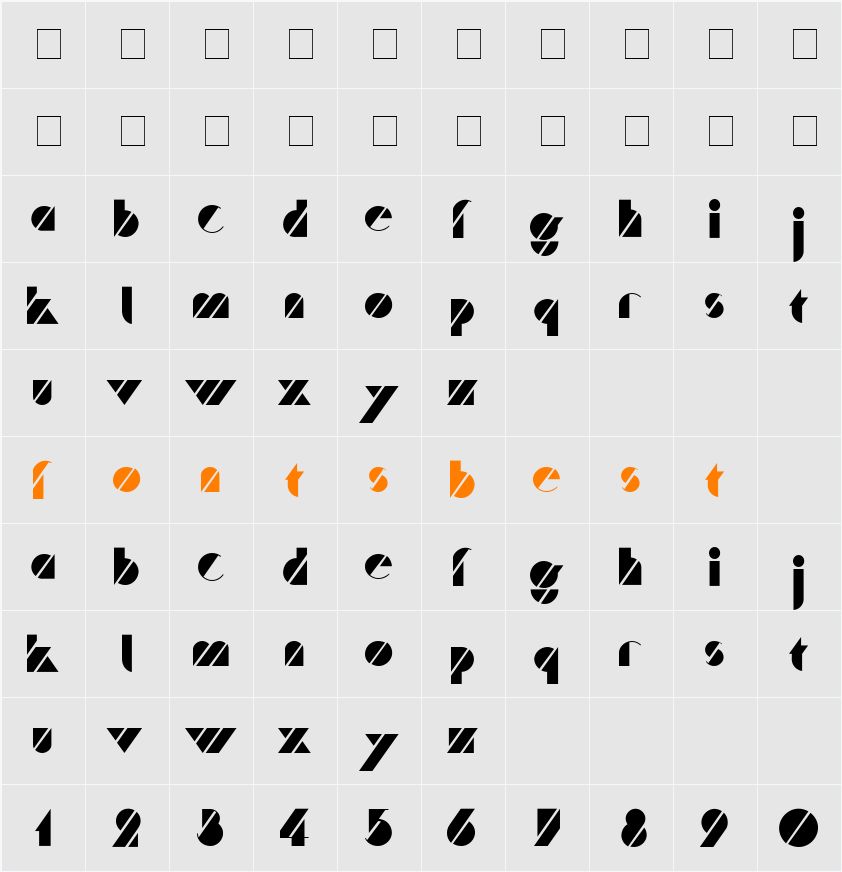 Traffic Character Map