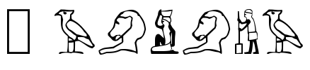 Pharaoh Font Image