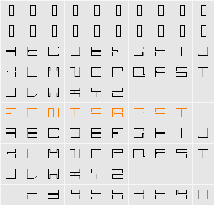 Void Character Map