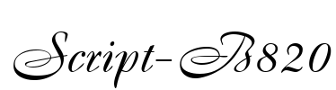 Script-B820