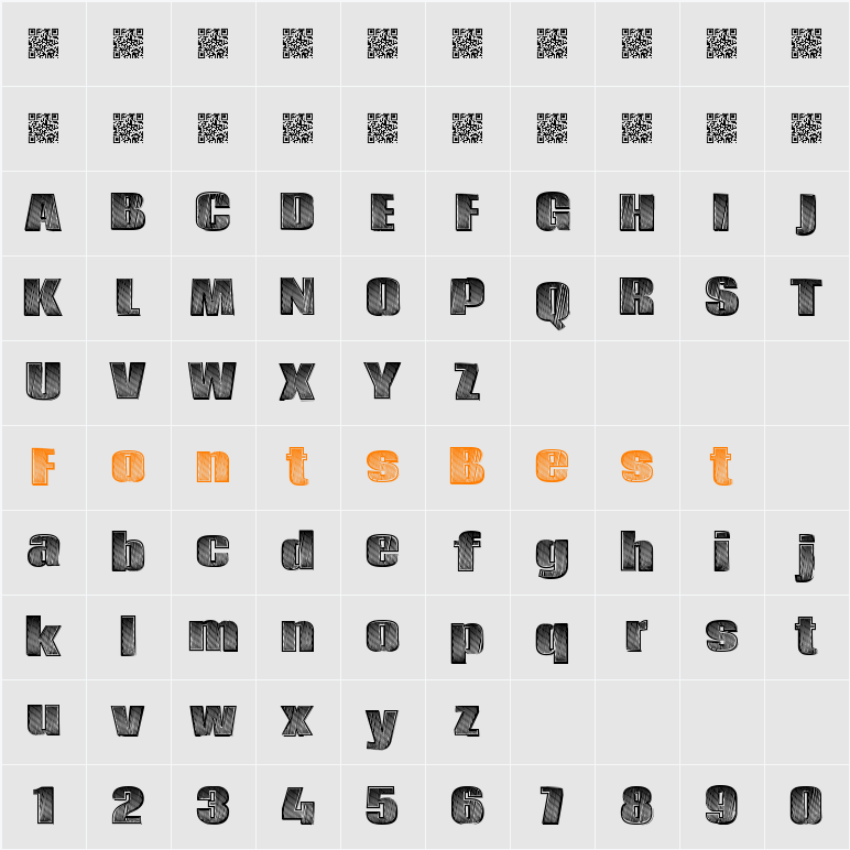 EnergyDrink Character Map