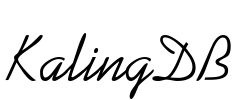 KalingDB Font Image