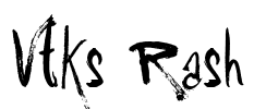 Vtks Rash Font Image