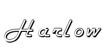 Harlow Font Image