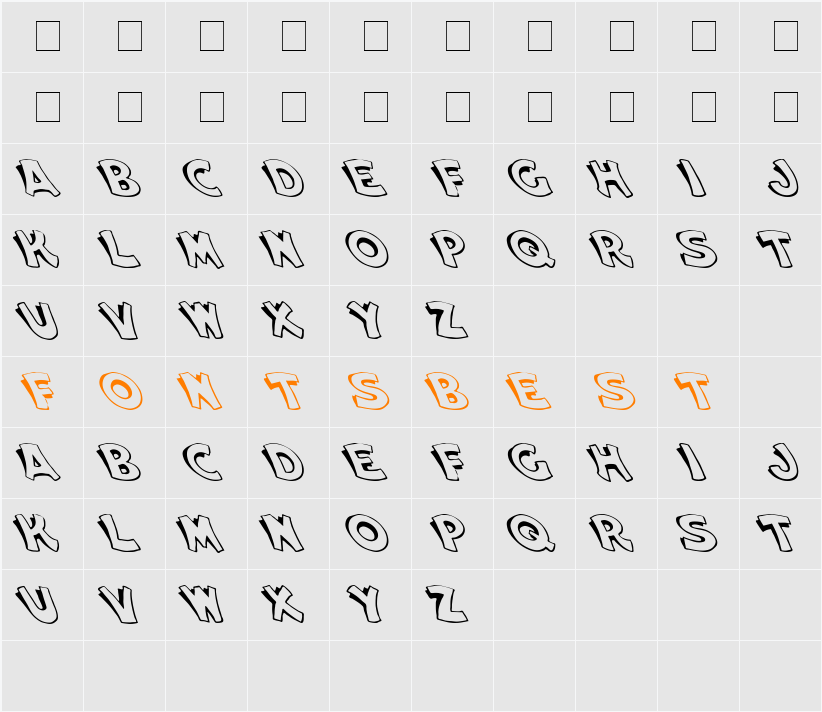 Elwood Lefty Character Map