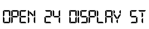 Open 24 Display St