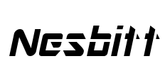 Nesbitt Font Image