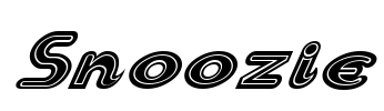 Snoozie Font Image