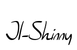 JI-Shinny Font Image