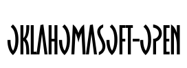 OklahomaSoft-Open Font Image