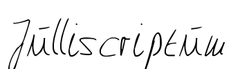 Julliscriptum