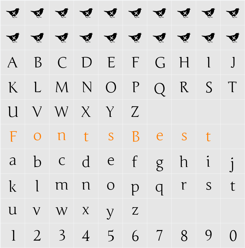 Junge Character Map