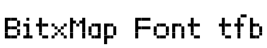 BitxMap Font tfb Font Image