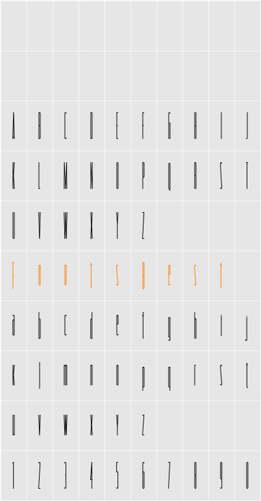 tallest Character Map