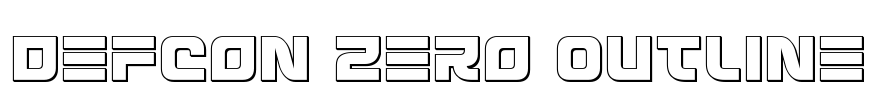 Defcon Zero Outline
