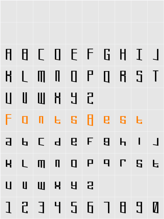 Extreme Refresh Character Map