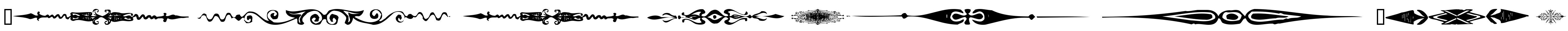 DividersTwo Font Image