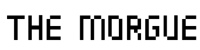 The Morgue Font Image