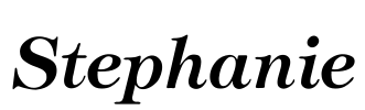Stephanie Font Image