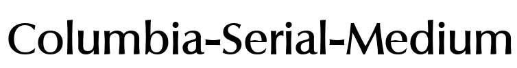 Columbia-Serial-Medium