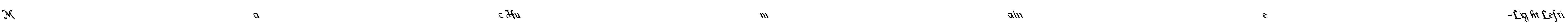 Mac Humaine-Light Lefti Font Image
