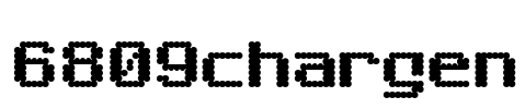 6809chargen Font Image