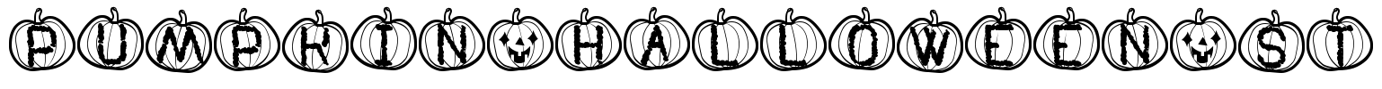 Pumpkin Halloween St