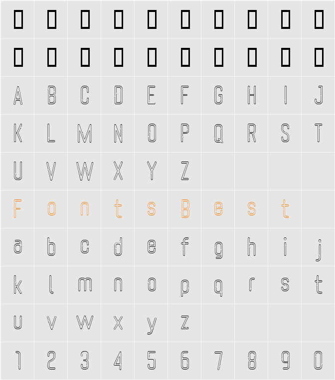 SpaghettiniCarbonara Character Map