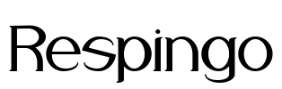 Respingo Font Image