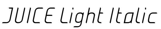 JUICE Light Italic