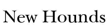 New Hounds Font Image