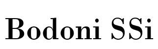 Bodoni SSi