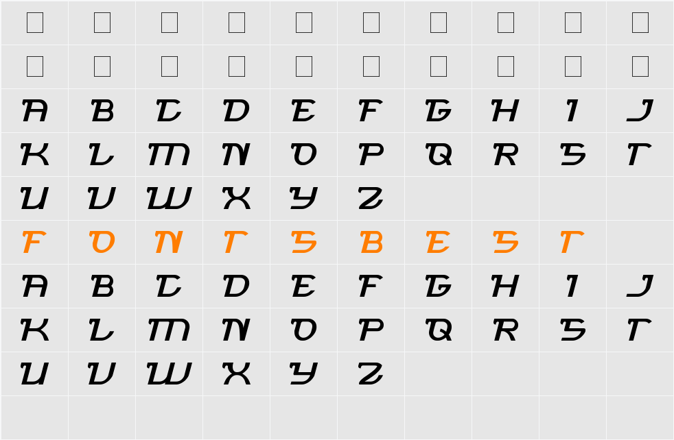 brigade army Character Map