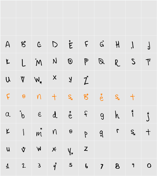 Little Ryan O Lucky Character Map