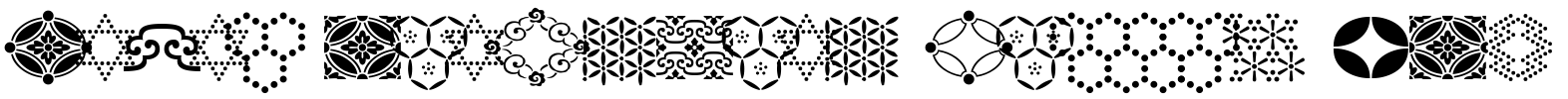 Seven Treasures Ornmnt ITC Font Image