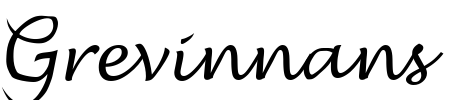 Grevinnans Font Image